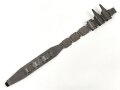 Einführstück für 50 Schuss Gurt MG34/42 der Wehrmacht. Hersteller Switz 1. 39