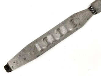 Einführstück für 50 Schuss Gurt MG34/42 der Wehrmacht. Hersteller 5.36 BSW