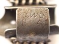 Einführstück für 50 Schuss Gurt MG34/42 der Wehrmacht. Hersteller dwc 8.41