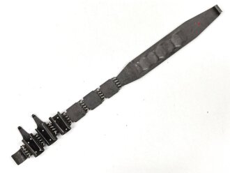 Einführstück für 50 Schuss Gurt MG34/42 der Wehrmacht. Hersteller dwc 9.41