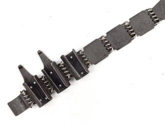 Einführstück für 50 Schuss Gurt MG34/42 der Wehrmacht. Hersteller dwc 9.41