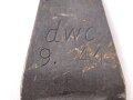 Einführstück für 50 Schuss Gurt MG34/42 der Wehrmacht. Hersteller dwc 9.41