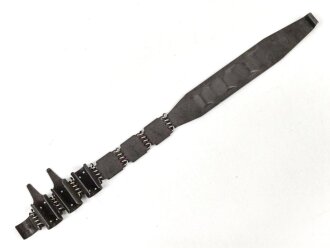 Einführstück für 50 Schuss Gurt MG34/42 der Wehrmacht. Hersteller dwc 12.40