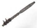 Einführstück für 50 Schuss Gurt MG34/42 der Wehrmacht. Hersteller dwc 8.41