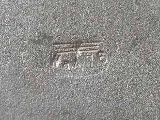Einführstück für 50 Schuss Gurt MG34/42 der Wehrmacht. Hersteller 12.40