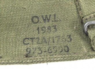 Großbritannien, 1983 dated ammo pouch