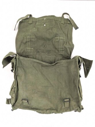 Großbritannien, 1987 dated rucksack