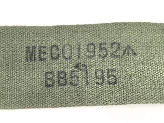 Großbritannien, 1952 dated canvas equipment