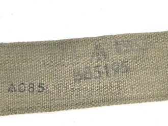 Großbritannien, 195? dated canvas equipment