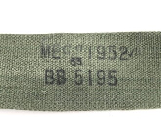 Großbritannien, 1952 dated canvas equipment