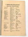 "Wehrmacht Sprachführer - Deutsch/Französisch" 47 Seiten, DIN A6, gebraucht