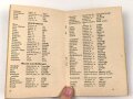 "Wehrmacht Sprachführer - Deutsch/Französisch" 47 Seiten, DIN A6, gebraucht