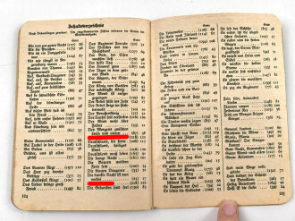 "Morgen marschieren wir - Liederbuch der deutschen Soldaten" 128 Seiten, DIN A6, gebraucht