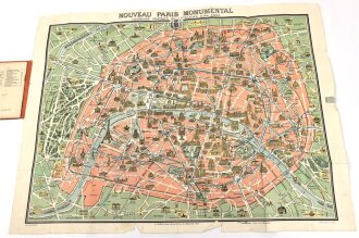 "Paris seen in four days - Versailles" 64 Seiten, DIN A6, gebraucht, englisch