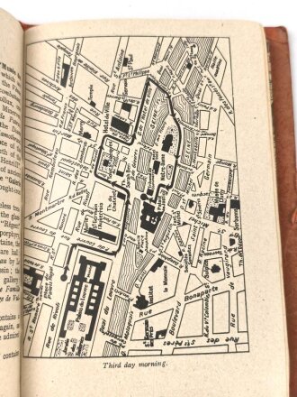 "Paris seen in four days - Versailles" 64 Seiten, DIN A6, gebraucht, englisch