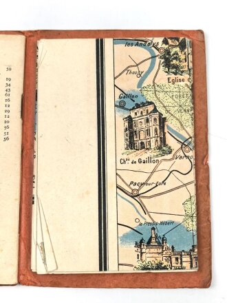 "Paris seen in four days - Versailles" 64 Seiten, DIN A6, gebraucht, englisch