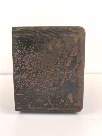 Funksprechgerät f ( Fusprech f. ) datiert 1944. Bordfunkgerät in Panzerspähwagen. Originallack,mit zugehörigem Gehäusedeckel,  ungereinigtes Stück, Funktion nicht geprüft