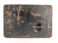 Funksprechgerät f ( Fusprech f. ) datiert 1944. Bordfunkgerät in Panzerspähwagen. Originallack,mit zugehörigem Gehäusedeckel,  ungereinigtes Stück, Funktion nicht geprüft
