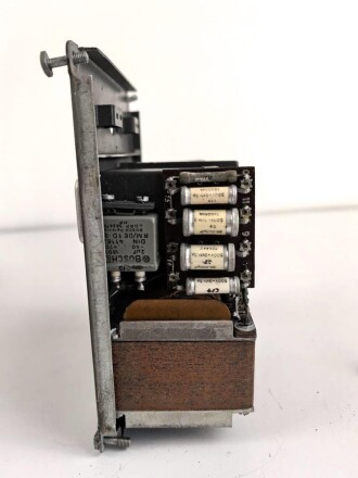 Wechselrichtersatz p " WS( SE)  p datiert 1944, verwendet für Funksprechgeräte a, d und f. Ungereinigtes Stück, Funktion nicht geprüft