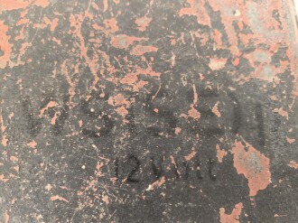 Wechselrichtersatz p " WS( SE)  p datiert 1944, verwendet für Funksprechgeräte a, d und f. Ungereinigtes Stück, Funktion nicht geprüft