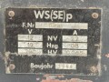 Wechselrichtersatz p " WS( SE)  p datiert 1944, verwendet für Funksprechgeräte a, d und f. Ungereinigtes Stück, Funktion nicht geprüft