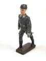 Offizier der Luftwaffe, Massefigur der Firma Lineol. Guter Zustand