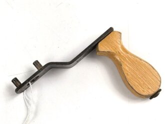 Kurbel zum Kabeltrommelabspuler fürs Koppel der Wehrmacht. Guter Zustand, datiert 1937