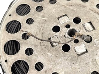 Trommel mit etwa 500 Metern leichtes Feldkabel der Wehrmacht, datiert 1937