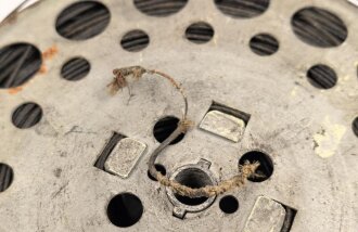 Trommel mit etwa 500 Metern leichtes Feldkabel der Wehrmacht, datiert 1936