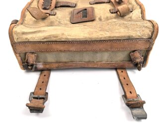 Nachrichtentornister " 1 " Wehrmacht....