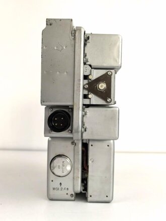 Tornisterfunkgerät " Ukw.E.f" datiert 1941. Origiunallack, ungereinigtes Stück, Funktion nicht geprüft