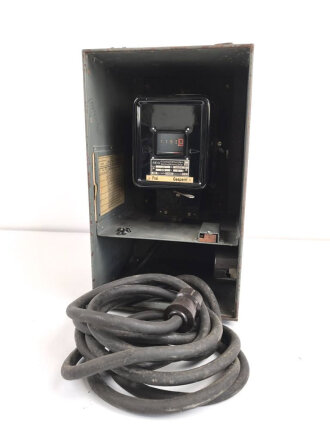 Wechselstromzähler "J6" Wehrmacht, datiert...