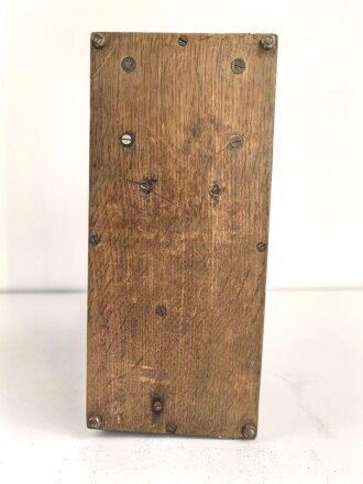 1. Weltkrieg, Feldfernsprecher 16. Guter Gesamtzustand, ungereinigt, Funktion nicht geprüft, die Kurbel fehlt