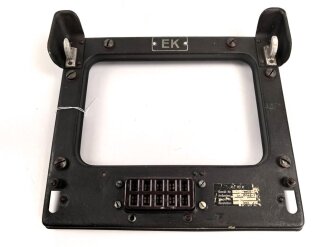 Luftwaffe, Aufhängerahmen RE 10 k, Ln 28046-1, für Empfänger Kurzwelle E10k vom Fu G10. Originallack, guter Zustand