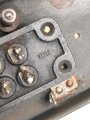 Luftwaffe, Aufhängerahmen RE 10 k, Ln 28046-1, für Empfänger Kurzwelle E10k vom Fu G10. Originallack, guter Zustand