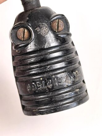 Luftwaffe, Sommerkopfhaube für fliegendes Personal LkpS101, Hersteller Larl Heisler, Kopfgrösse 56,  getragenes Stück