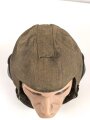 Luftwaffe, Sommerkopfhaube für fliegendes Personal LkpS101, Hersteller Larl Heisler, Kopfgrösse 56,  getragenes Stück
