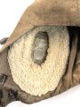 Luftwaffe, Sommerkopfhaube für fliegendes Personal LkpS101, Hersteller Larl Heisler, Kopfgrösse 56,  getragenes Stück