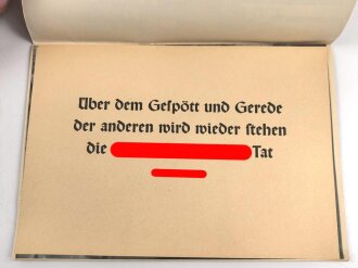 Die Jungmädelschaft - Blätter für Heimabendgestaltung der Jungmädel, Februar Ausgabe 1937, Folge 8 "Deutsches Volk hilf dir selbst" 32 Seiten, A52