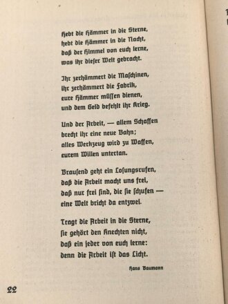 Die Jungmädelschaft - Blätter für Heimabendgestaltung der Jungmädel, Februar Ausgabe 1937, Folge 8 "Deutsches Volk hilf dir selbst" 32 Seiten, A52