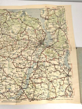 Der Deutsche Automobil-Club, Straßenkarte von Deutschland