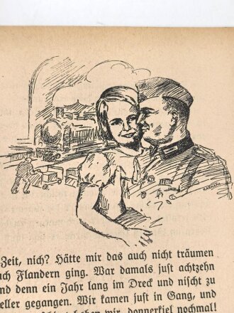 Patriotisches Heft einer Serie, 47 Seiten, DIN A5, guter Zustand