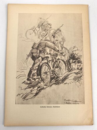 Patriotisches Heft einer Serie, 47 Seiten, DIN A5, guter Zustand