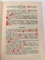 Die Oberste SA-Führung, "Richtlinien für die Wiederholungsübungen der Inhaber des SA-Sportabzeichens im Jahre 1938 und Teilnehmerkarte, 12 Seiten, DIN A5, guter Zustand