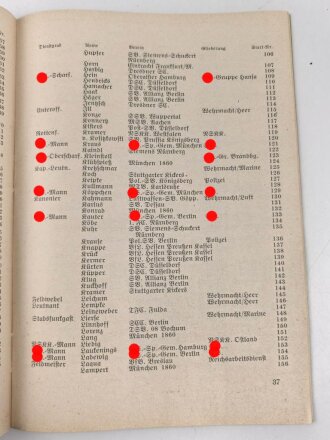 Nationalsozialistische Kampfspiele - Reichsparteitag 1937 Nürnberg, 80 Seiten, DIN A5