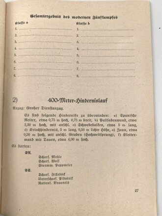 Nationalsozialistische Kampfspiele - Reichsparteitag 1937 Nürnberg, 80 Seiten, DIN A5