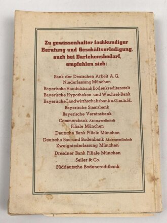 "Grosse Deutsche Kunstausstellung 1941" im Haus der Deutschen Kunst zu München, Juli bis auf weiteres, Offizieller Ausstellungskatalog, A5, ca.160 Seiten
