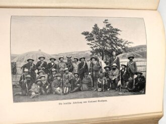 "23 Jahre Sturm und Sonnenschein in Südafrika" datiert 1902, 592 Seiten, DIN A5