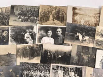 1.Weltkrieg und Kaiserreich, 50 Fotos, meist im Ansichtskartenformat