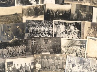 1.Weltkrieg und Kaiserreich, 50 Fotos, meist im Ansichtskartenformat